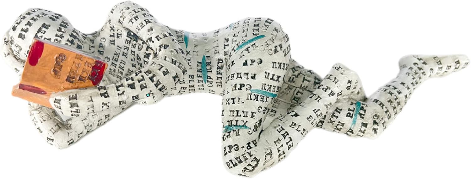 Home Decor Pulp Reading Women Thinker