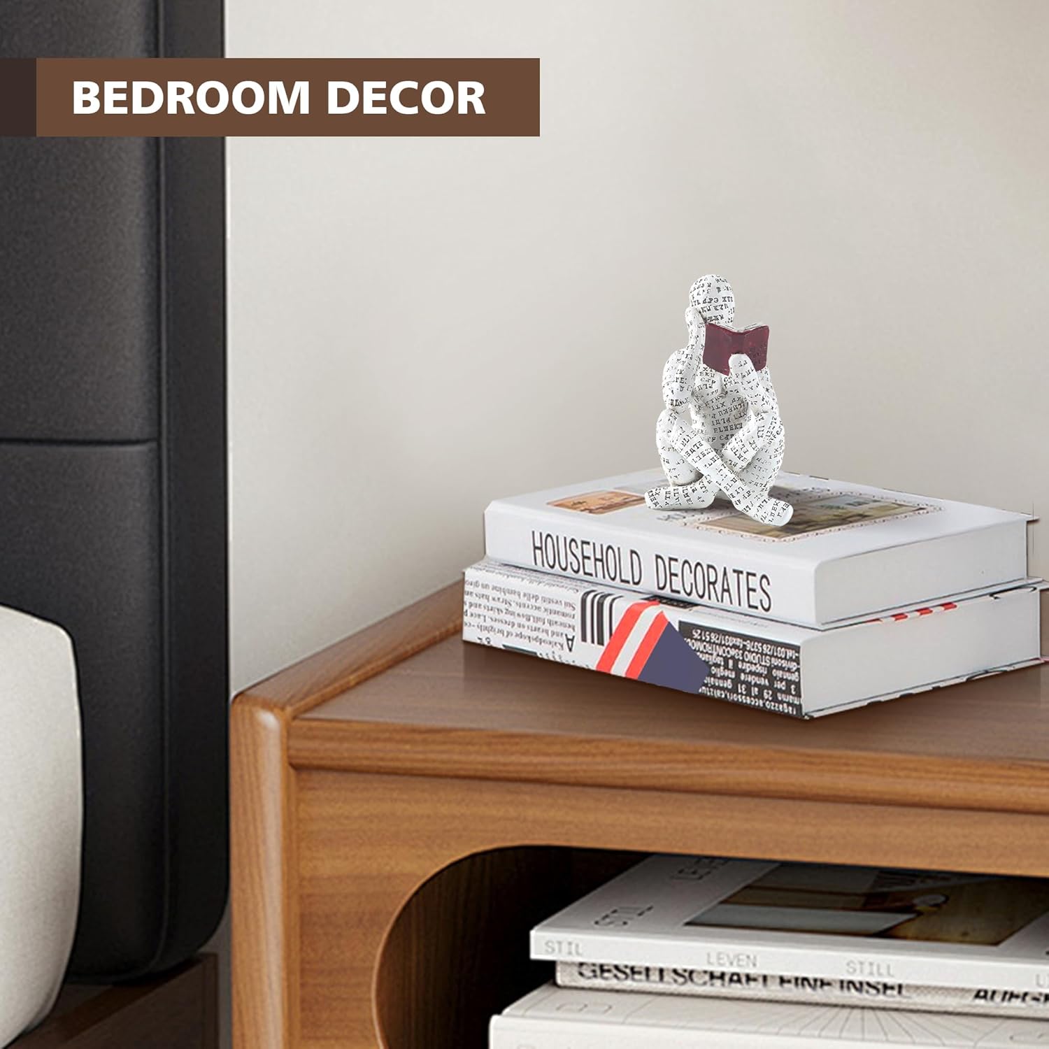 Home Decor Pulp Reading Women Thinker