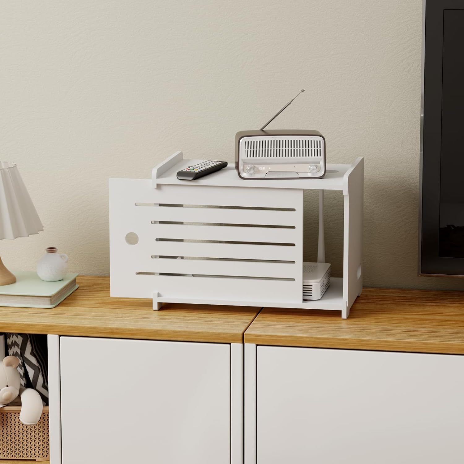 Storage Box Hider Shelf