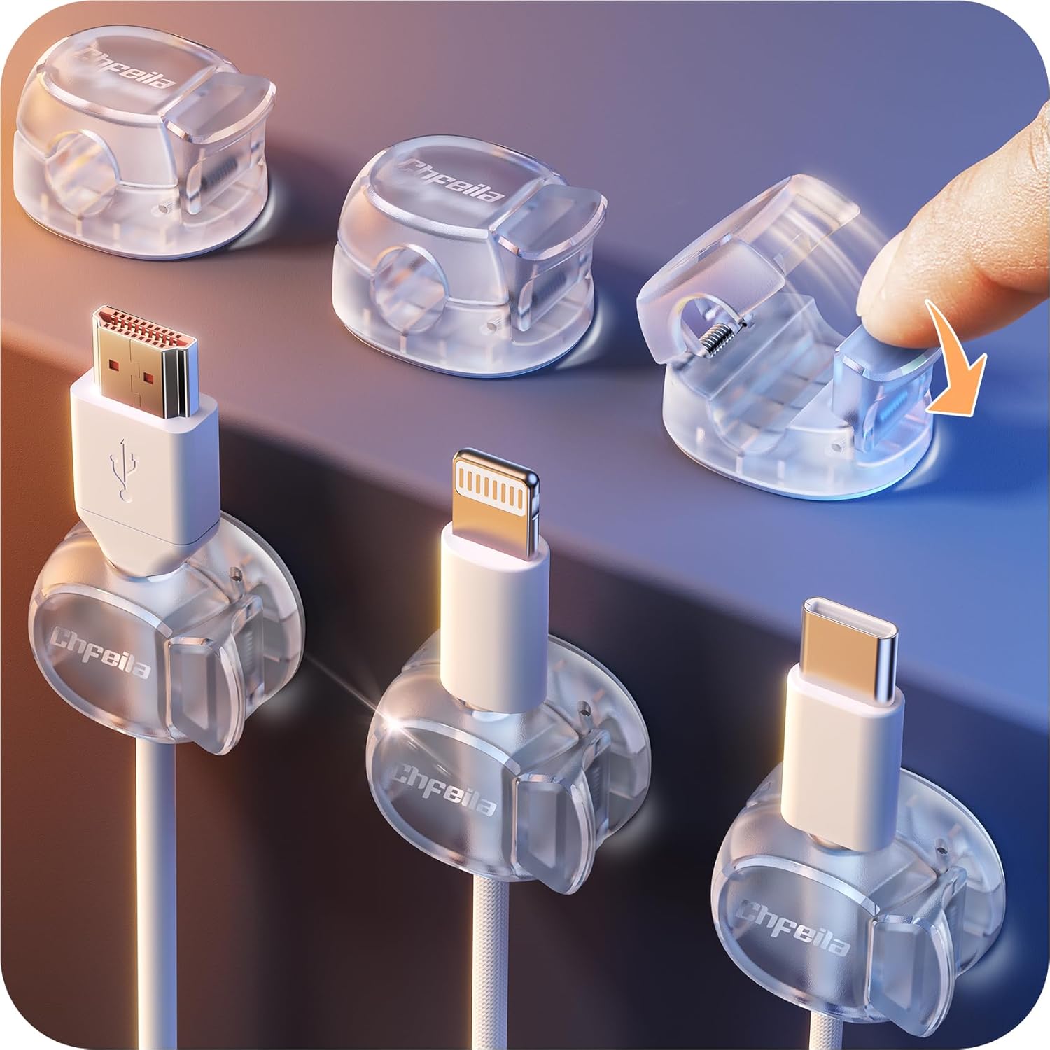8Pack Cord Organizer