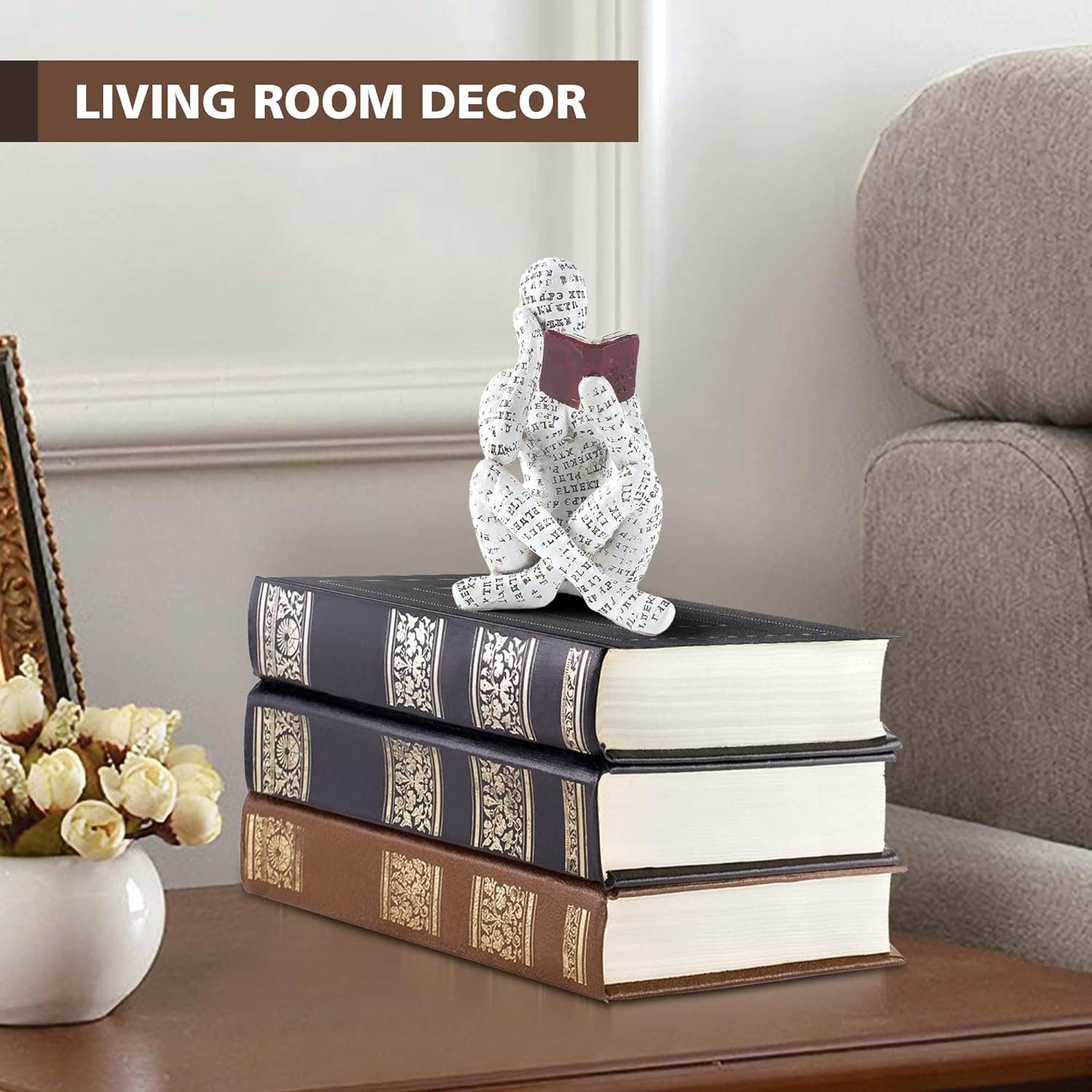 Home Decor Pulp Reading Women Thinker