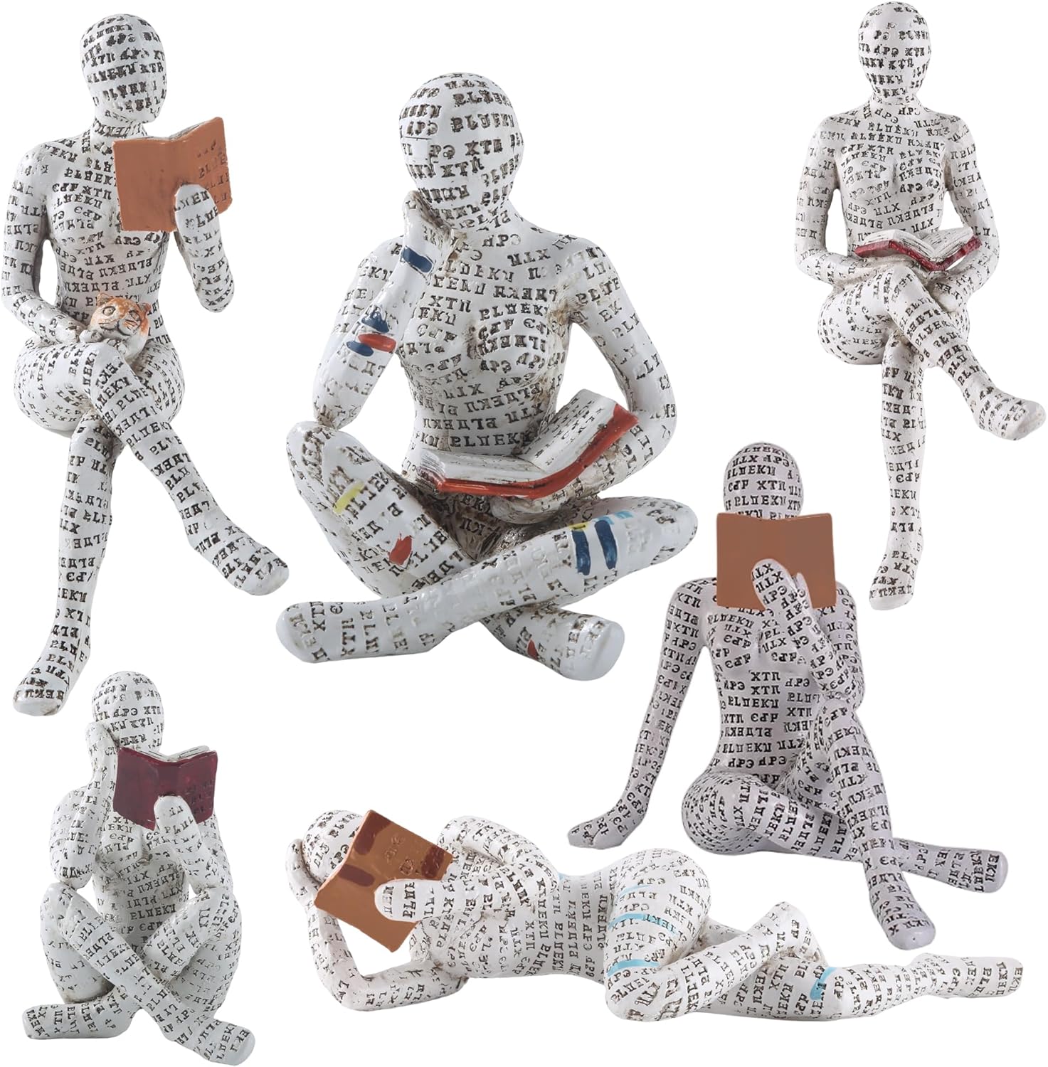 Home Decor Pulp Reading Women Thinker