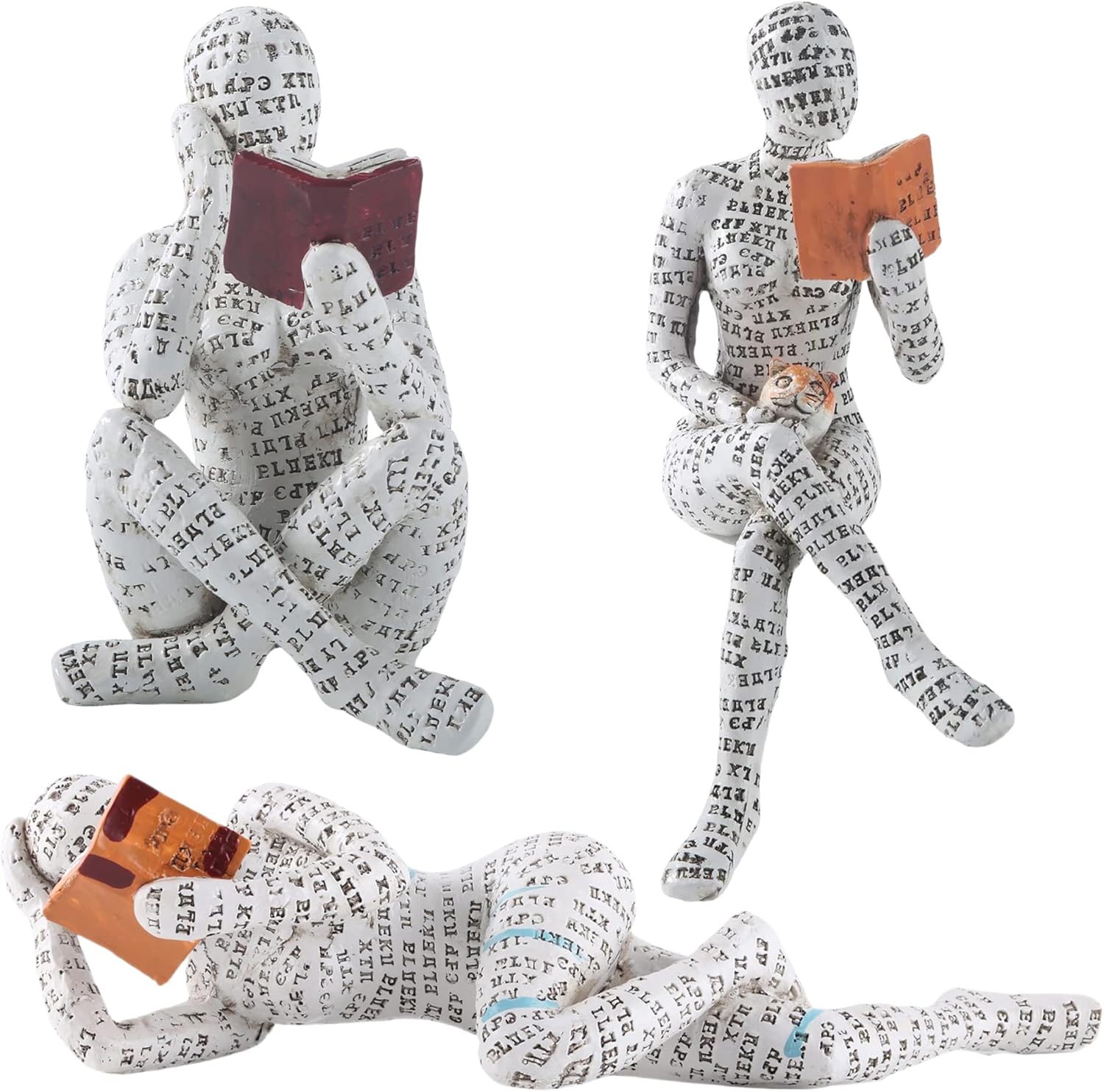 Home Decor Pulp Reading Women Thinker