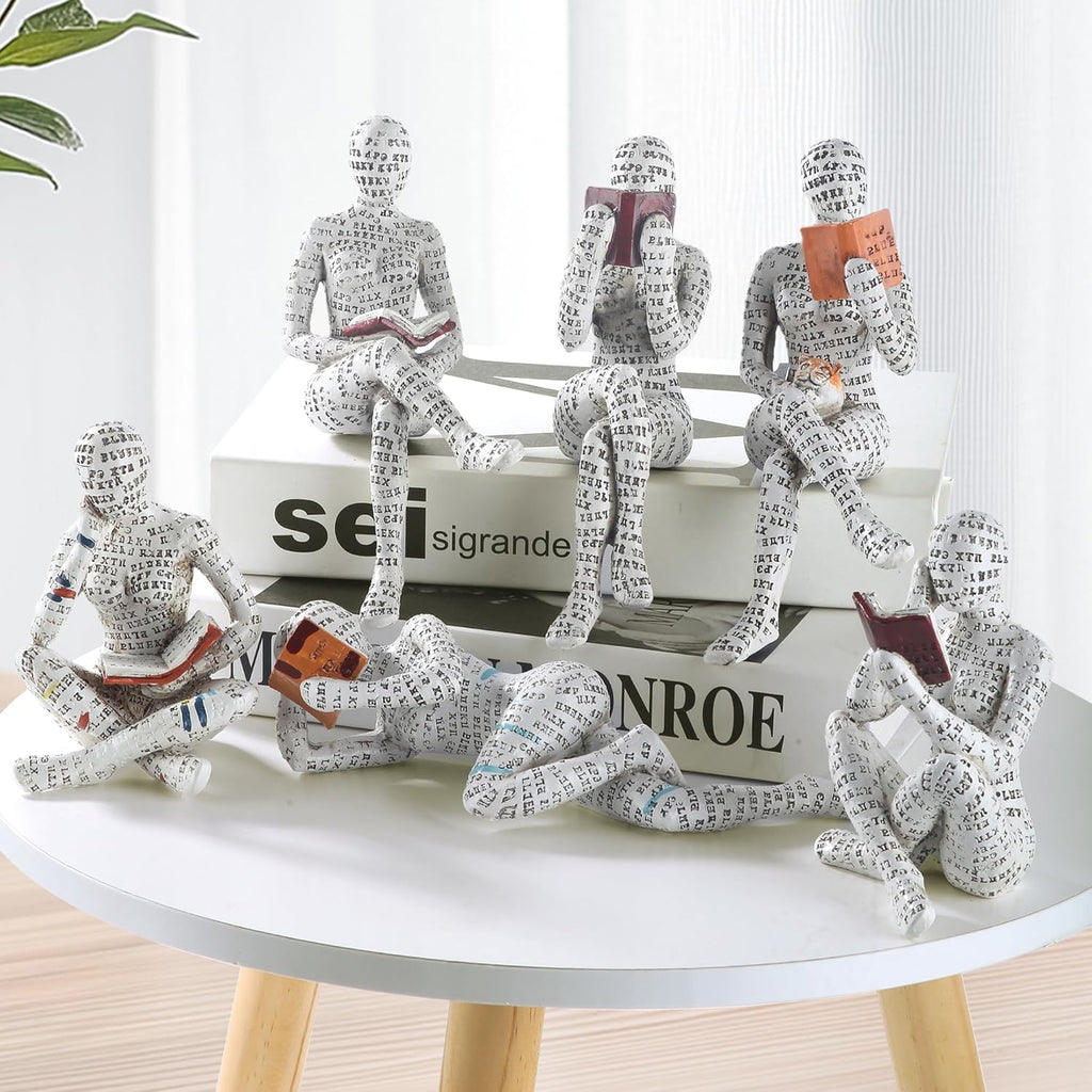 Home Decor Pulp Reading Women Thinker